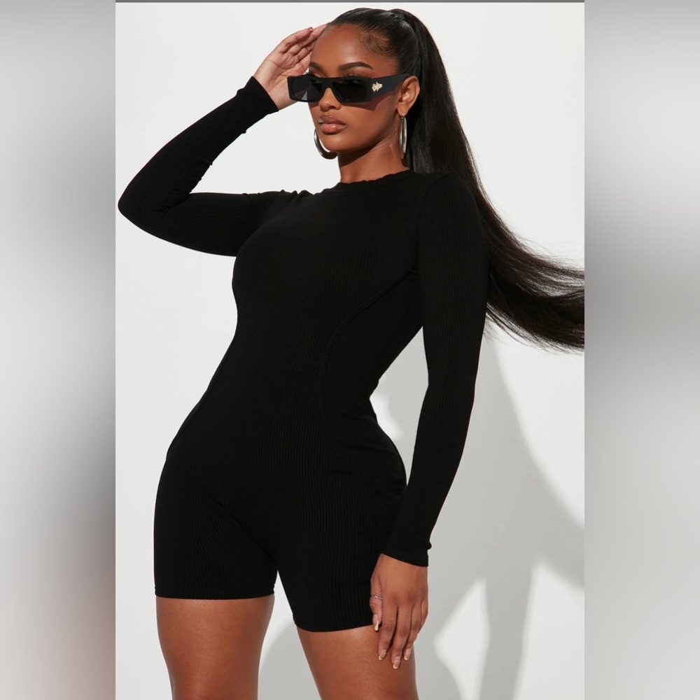 Brand New Black Romper